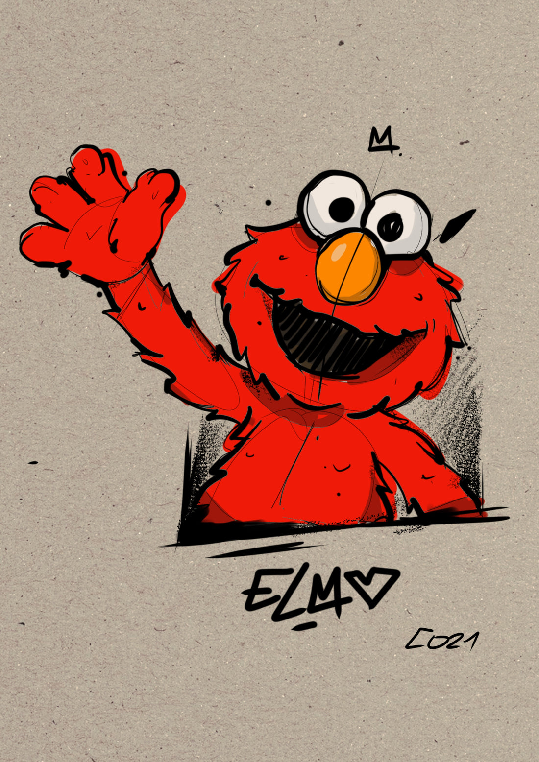Elmo loves you! c021