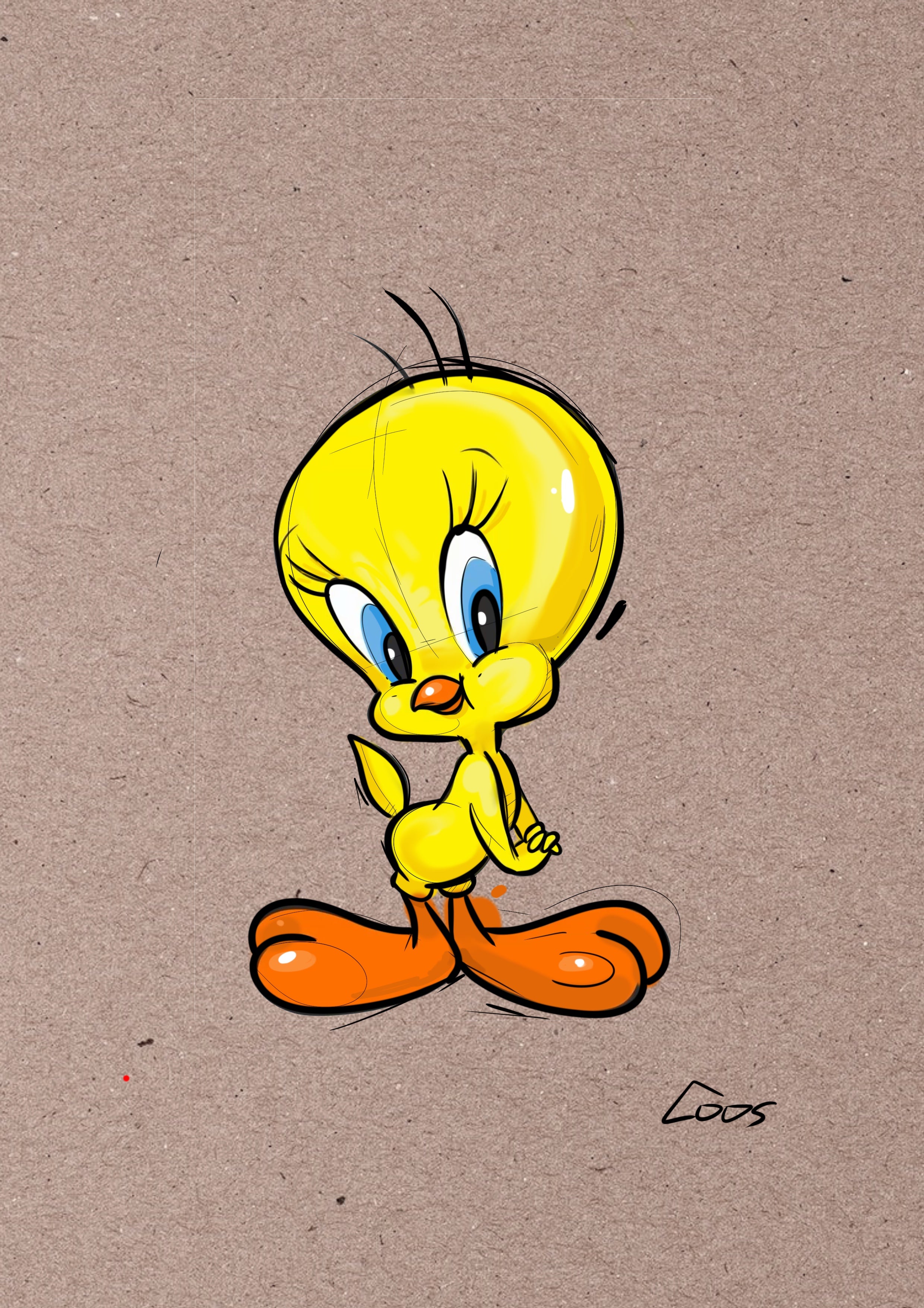 I tawt I taw a puddy tat! c005